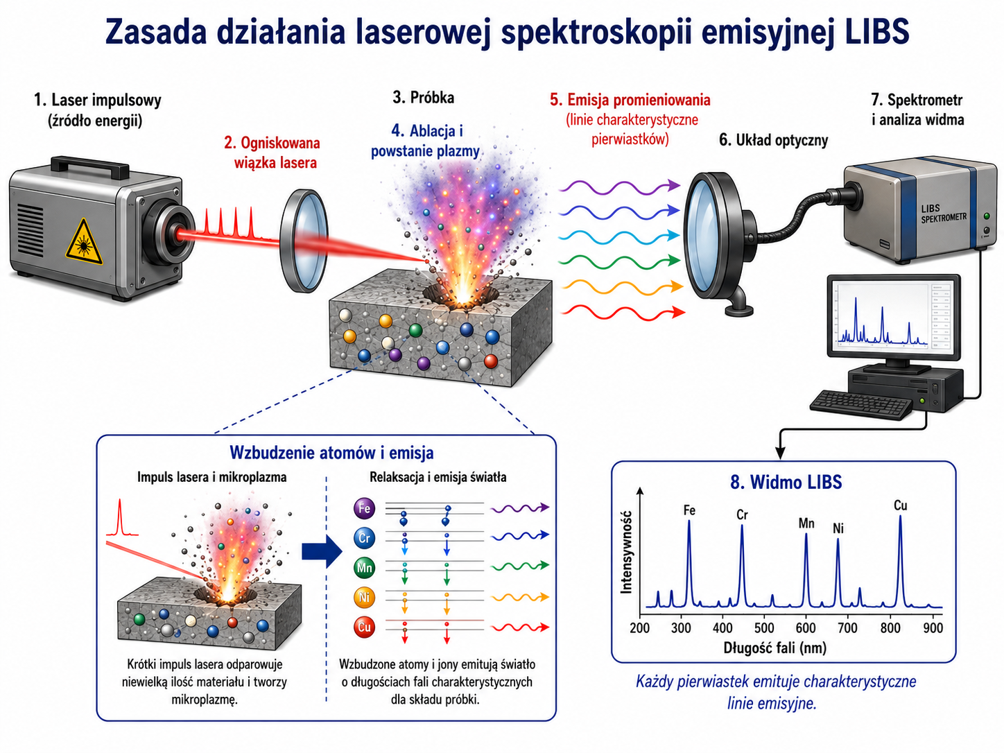 Zasada działania LIBS