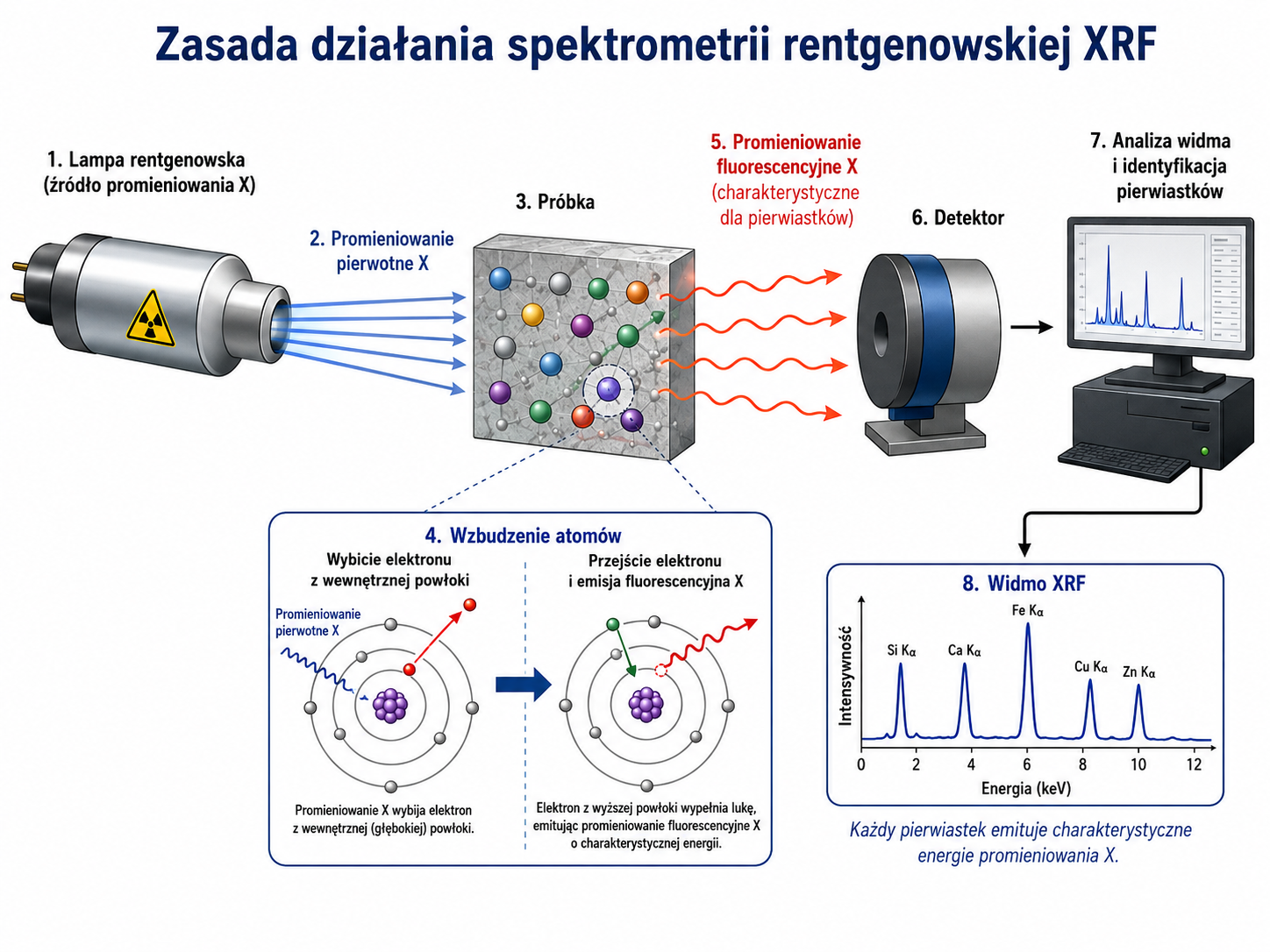 Zasada działania XRF